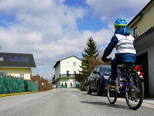 Radfahrtraining 5. und 6. Schulstufe Verkehrsrealität
